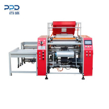 China Supplier Fully Automatic 3 Shaft Rewinding Machine For Stretch Warp Film